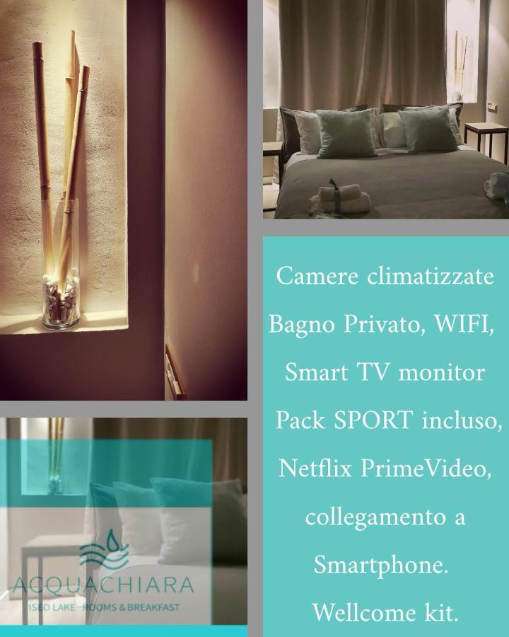 Acquachiara Iseo Deluxe Bed & Breakfast Iseo Center With Garden And Parking Inside Foresteria Ngoại thất bức ảnh