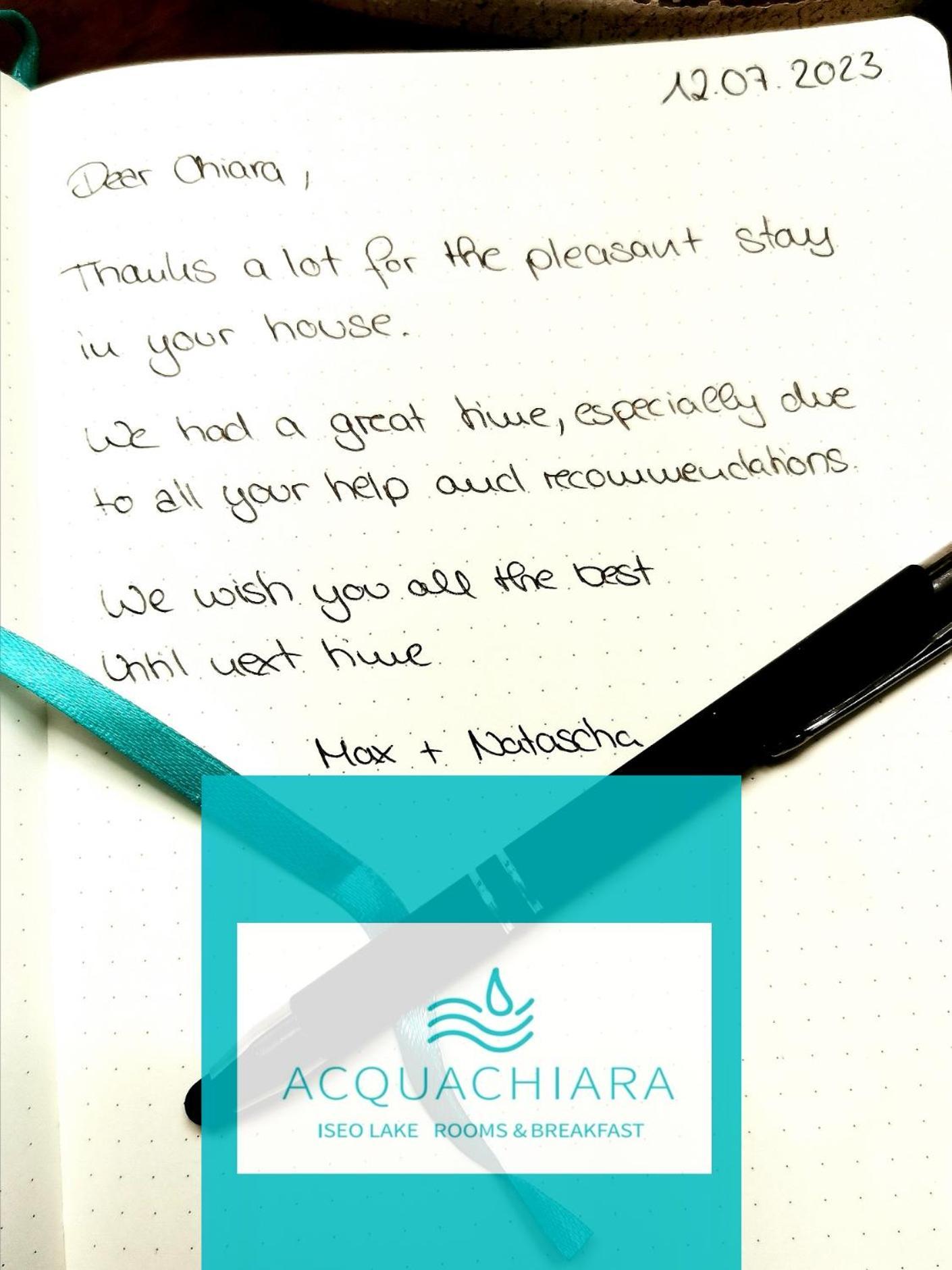 Acquachiara Iseo Deluxe Bed & Breakfast Iseo Center With Garden And Parking Inside Foresteria Ngoại thất bức ảnh