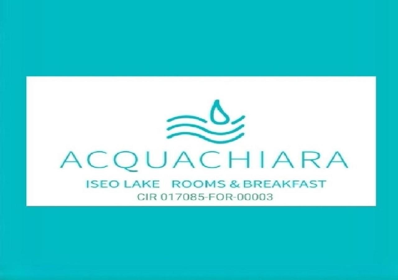 Acquachiara Iseo Deluxe Bed & Breakfast Iseo Center With Garden And Parking Inside Foresteria Ngoại thất bức ảnh
